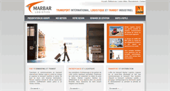 Desktop Screenshot of marbar-logistics.com